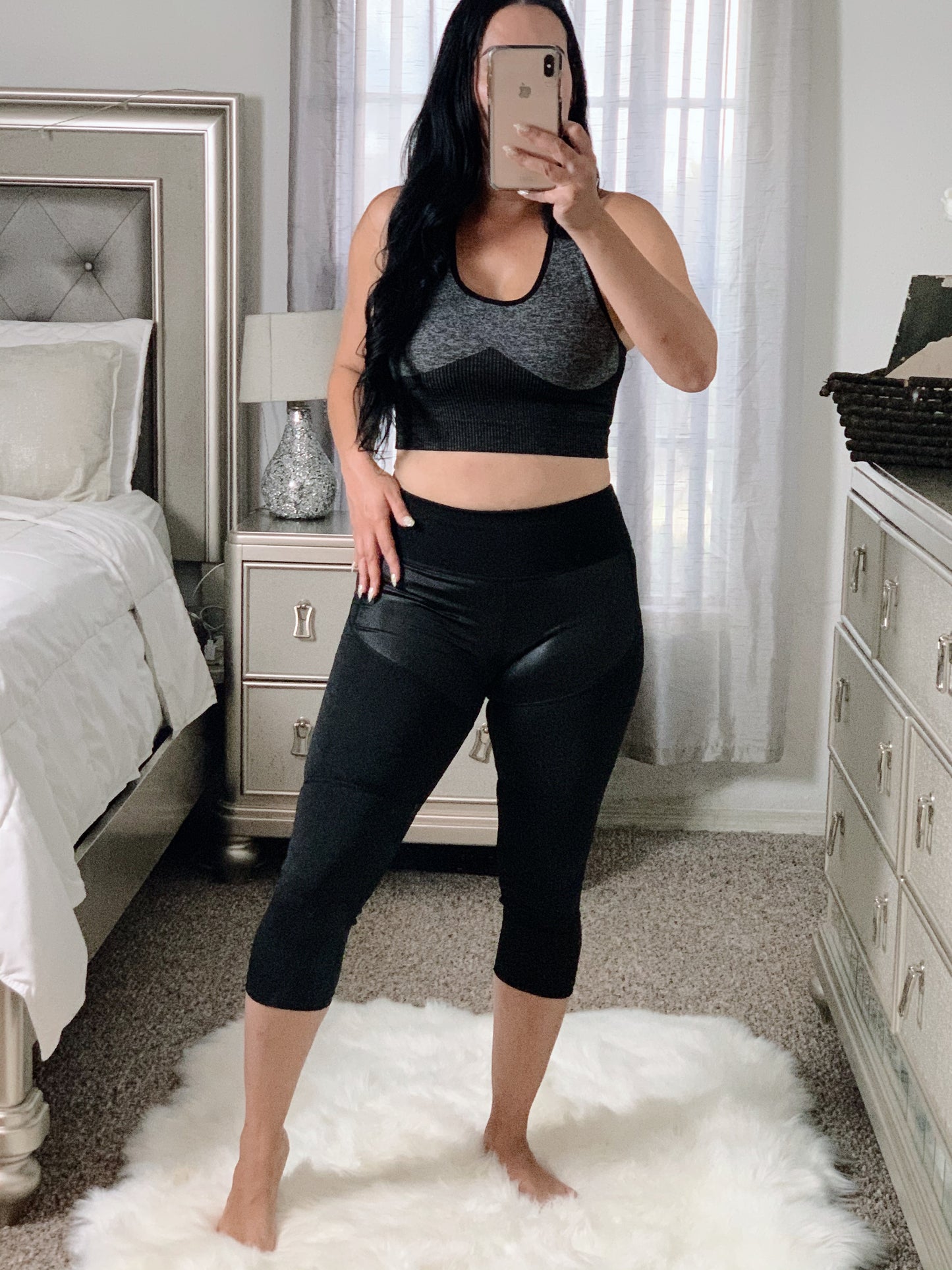 shiny leggings