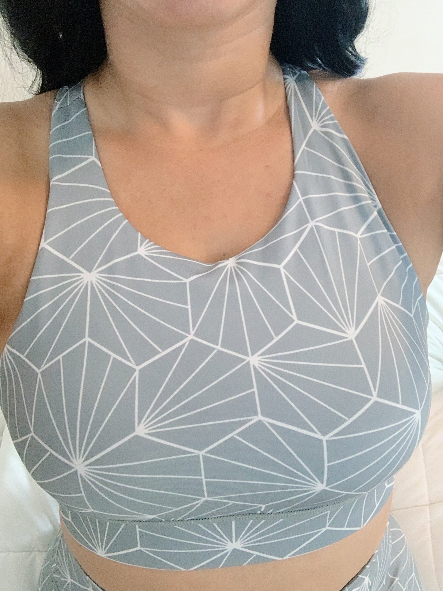 Geometric Sports Bra-