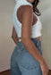Nevè Fuzzy Knit Crop