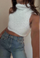 Nevè Fuzzy Knit Crop
