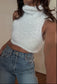 Nevè Fuzzy Knit Crop