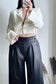 Luna | Pinstripe Crop Jacket